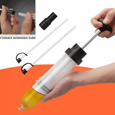 Manual Fluid Extractor/Dispenser Engine Oil Brake Transfer Vacuum Suction Pump • $14.99