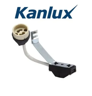 £3.95 • Buy Kanlux GU10 Ceramic Socket Heat Resistant Flex Lamp Holder Bridge Downlight Fit