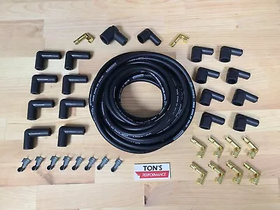 Universal Moroso Ultra 40 Ohm 8.65mm Black Spark Plug Wire Kit V8 Unassembled  • $114.99