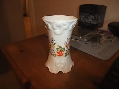 £5.99 • Buy Wonderful  Aynsley Fine Bone China Vase In The Cottage Garden Pattern