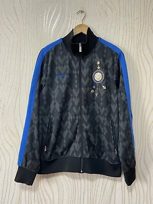 $119.99 • Buy Inter Milan 2011 2012 N98 Authentic Football Soccer Track Jacket Nike 419936-010
