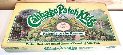 Cabbage Patch Kids Friends To The Rescue Parker Bros Board Game 1980s • $12.95