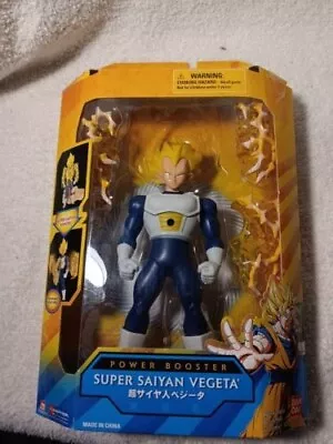 Bandai Dragon Ball Z Power Booster Super Saiyan Vegeta Figure Good Condition • $30