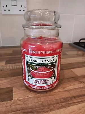 Yankee Candle Cranberry Margarita 2016 Large 623g LIMITED EDITION  • £20