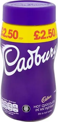 Cadbury Instant Hot Chocolate - 300g X 1 Pack - Free Home Shipping • £5.99