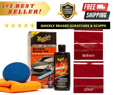  Meguiars Quik Scratch Eraser Kit Car Scratch Remover  • $34.99