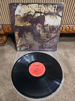 Vicente Fernandez ‎– El Cuatrero Vinyl LP Latin Ranchera Colombia Pressing - VG • $27.99