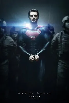 Man Of Steel  - Original DS Movie Poster 27x40 D/S Advance Style B • $24.89
