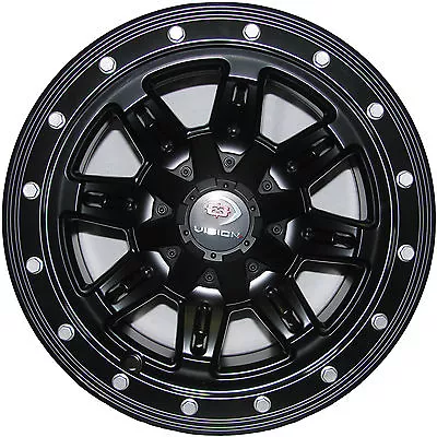 Aluminum RIM WHEEL 12x7 4/100 4+3 Vision Type 550 Some Mini-Truck Matt Black • $114.95