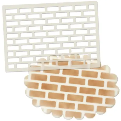 Brickwork Stencil DIY Building Cake Decorating Crafting Airbrushing • £3.99