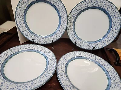 4-Mikasa Fine China SUSANNE Dinner Plate 10 1/2   • $89.99