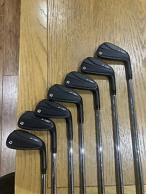 Taylormade P790 Black Irons 4-PW 2021 Model Stiff • £475