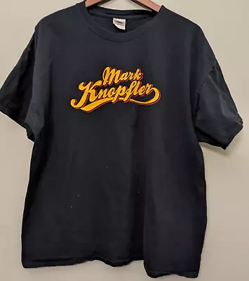 Mark Knopfler North American Tour 2012 Black Gildan Size XL • $20