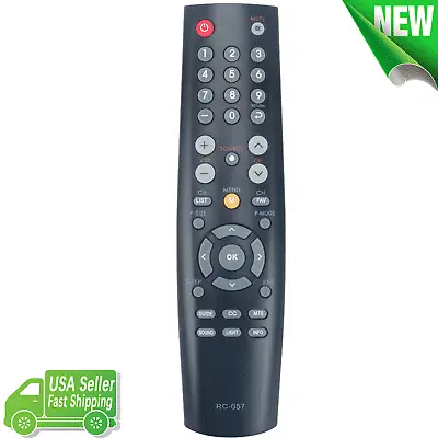RC-057 Replace Remote Control For Coby TV TFTV2425 TFTV2225 TFTV1925 TFTV3229 • $8.65