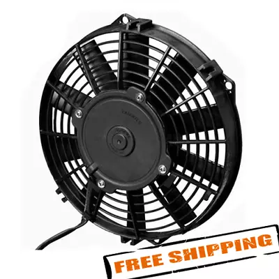 SPAL 30100381 9  Pusher Style Low Profile 590 CFM Straight Blades Electric Fan • $88.56