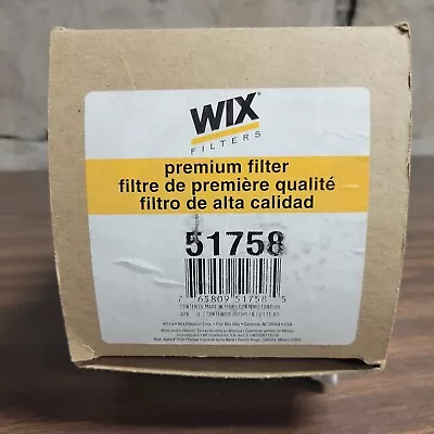 Engine Oil Filter Wix 51758 • $24.98
