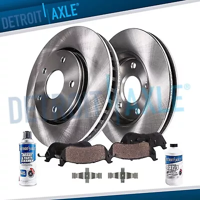 $138.58 • Buy Front Disc Rotors + Ceramic Brake Pads For 2009 - 2014 Hyundai Genesis V8 Sedan