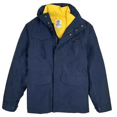 Timberland Men's Snowdon Peak 3 In 1 M65 Navy Waterproof Jacket A1MXV • $149.99