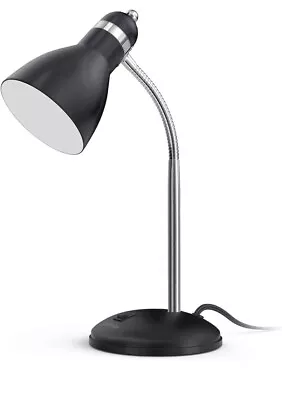 LEPOWER Metal Desk Lamp Adjustable Goose Neck Table Lamp Color Black NEW • $30