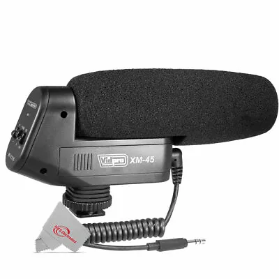 Vidpro Universal Mini Microphone For Canon EOS Rebel T8i Digital Camera • $42.89