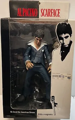 2004 Mezco Scarface Figure 10” The Enforcer Black Suit In Box Al Pacino • $79.99