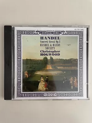 Christopher Hogwood : Handel: Concerti Grossi Op. 3 CD FREE Shipping Save £s • £3.45