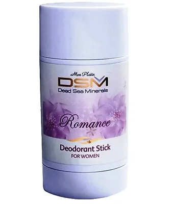 Mon Platin Deodorant Stick For Women Romance 80ml DSM Dead Sea Minerals • $14.95