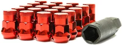 Wheel Mate Muteki SR35 Closed End Nuts With Lock Set - 12x1.25 35mm Red • $103.55