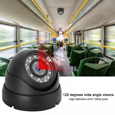 Car 1080p CCTV Dome Camera AHD Camera Surveillance NTSC System For Bus Boat Car  • £29.48