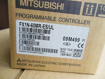 1PC New Mitsubishi FX1N-60MR-ES/UL PLC In Box Expedited Shipping FX1N60MRES/UL • $338.81