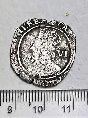 Charles 1st Hammered Silver Stuart Sixpence (E130) • £85