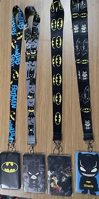 $32 • Buy 10pcs Batman Neck Strap Lanyard Mobile Phone Key Chain ID Badge