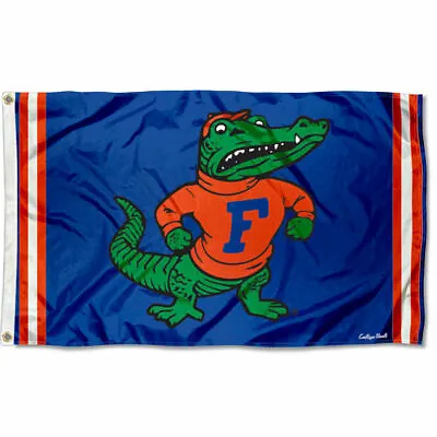 Florida Gators Vintage Retro Throwback Large Outdoor Flag • $31.95