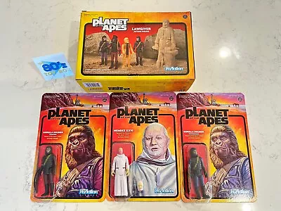 Planet Of The Apes Super 7 Lot Of 4 Lawgiver Hunter Patrolman Mendez XXVI NIB! • $74.99