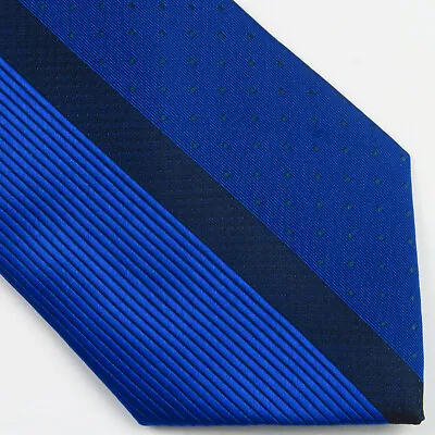 Twenty Dollar Tie Mens Hand Made 100% Silk Blue Striped 63 X 3 • $14.99