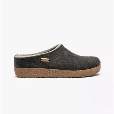 Haflinger KRIS Ladies Wool Slippers Graphite • £69.17