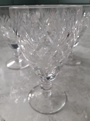 £5 • Buy 6 X Edinburgh Crystal Lochiel Wine Glasses Goblets