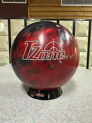 Brunswick T Zone 12lb Bowling Ball Drilled And Plugged • $31