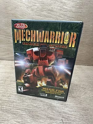 MechWarrior 4: Inner Sphere 'Mech Pak (PC 2002) No Manual • $10