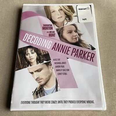 Decoding Annie Parker (DVD 2013) True Story Samantha Morton Helen Hunt NEW + • $2.99