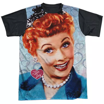 I Love Lucy Smile Adult Halloween Costume T Shirt (Black Back) S-3XL • $19.99