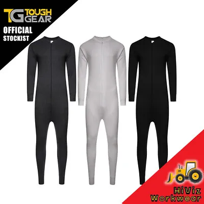 Thermal All In One Union Suit Full Sleeve Long Johns Heat Trap Mens Jumpsuit  • £17.99