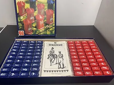 Vintage Stratego Board Game By Jumbo 1980 100% Complete - Excellent - Very Rare • $18.94