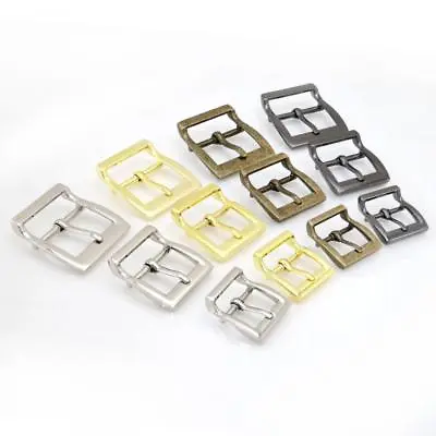 Center Bar Pin Buckle For Straps Purses Bags - Choose Size Color & QTY (US) • $10.99