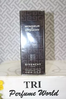 MONSIEUR De GIVENCHY By Givenchy Eau De Toilette Men Spray 3.3 Fl. Oz. • $69.96