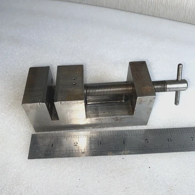 £25 • Buy Small Stainless Steel, Free Standing Bench / Table Top Vice