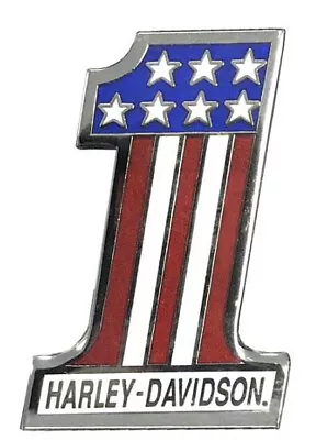 Harley-Davidson #1RWB Pin | X-Small - 8008925 • $12.14