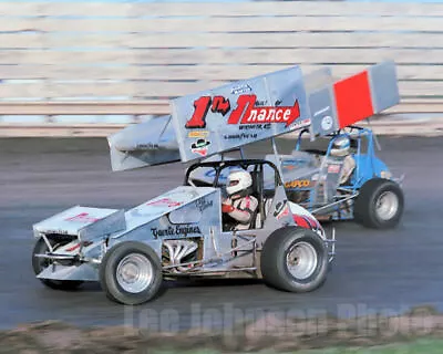 1983 Jeff Swindell 4x6 Print Dirt Sprint Car Racing - Free Shipping • $3.35