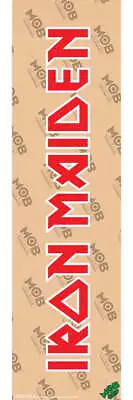 Mob X Iron Maiden Logo Clear Skateboard Grip Tape • $14.95