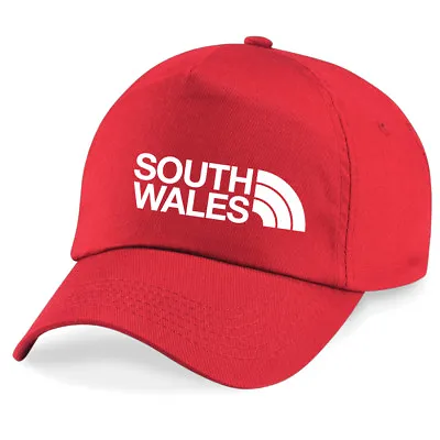£5.97 • Buy South Wales Cardiff Swansea Football Rugby Fan Baseball Cap 7 Colours 5 Panel